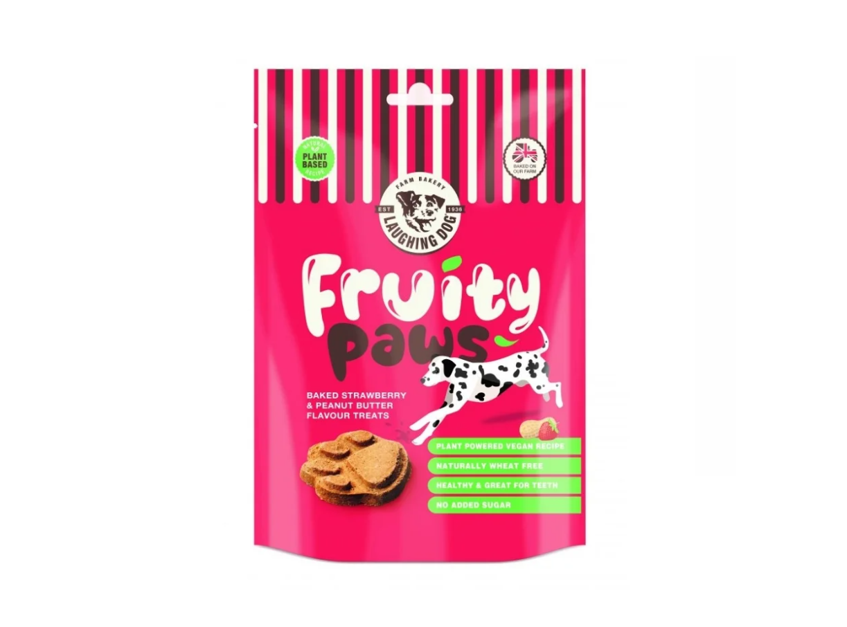 Laughing Dog Fruity Paws 125g The Dogs Diner