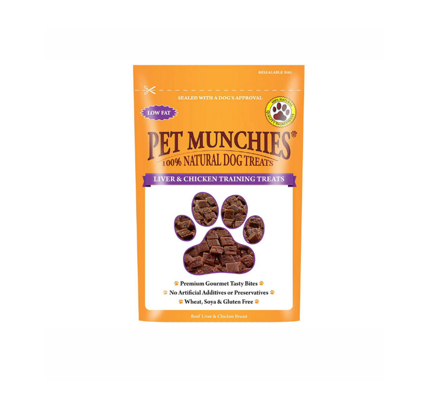 Pet Munchies Liver & Chicken 150g The Dogs Diner