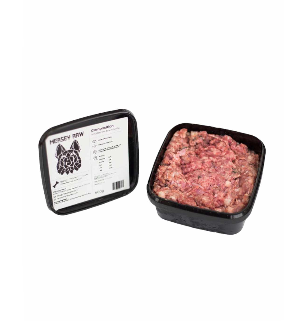 Mersey Raw Goat & Goose 500g The Dogs Diner